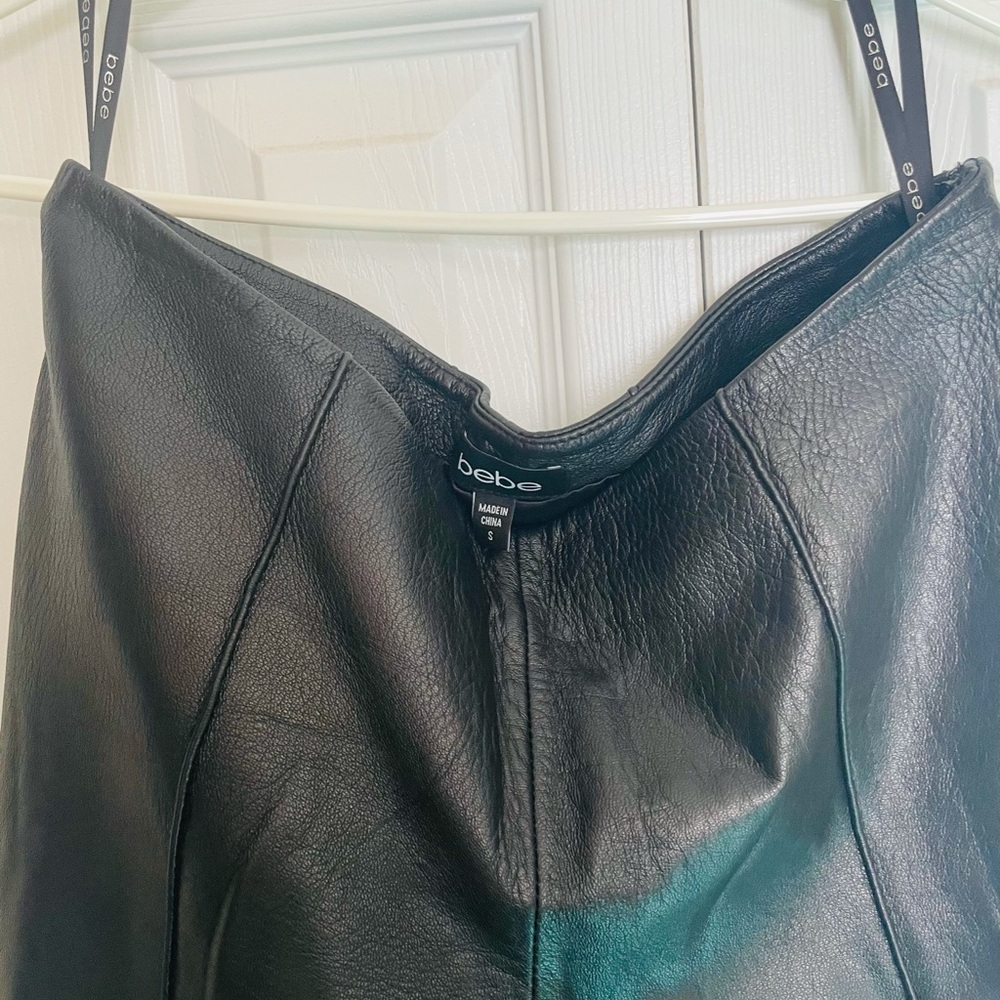 Bebe Leather Pants - image 6